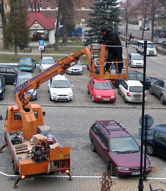 Eltast zamontował  system oświetlenia LED w Piwnicznej