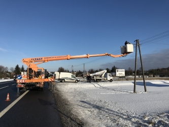 Niedrzwica Duża - modernizacja oświetlenia ulicznego na terenie gminy