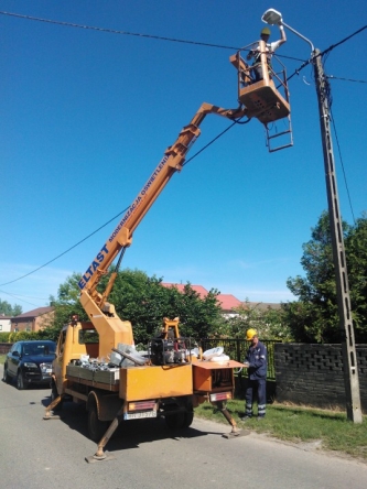 Modernizacja oświetlenia ulicznego Gmina Borkowice