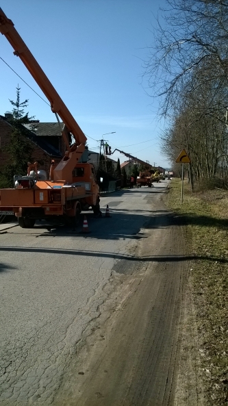 Gmina Drwinia - modernizacja oświetlenia ulicznego
