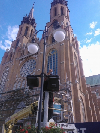 Eltast modernizuje oświetlenie Katedry Mariackiej
