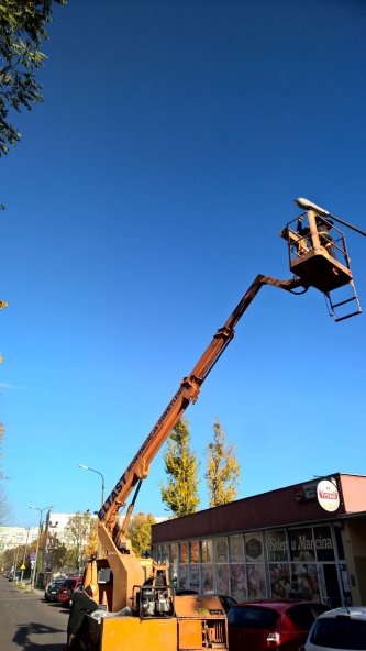 Łódź – trwa modernizacja oświetlenia ulicznego