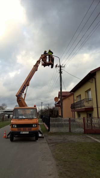 Modernizacja oświetlenia ulicznego w Gminie Siedlce