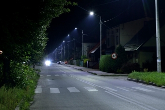 Oświetlenie uliczne w Suchedniowie