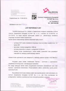 Modernizacja oświetlenia drogowego na terenie miasta Częstochowa